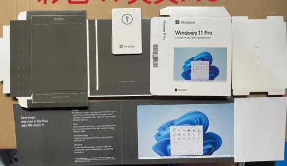 Caixa de varejo do pacote de DVD on-line com chave de ativação do Windows 11 Pro OEM