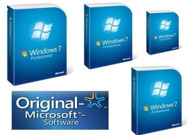 100% caixas de trabalho 32 do retalho do profissional de Windows 7 garantia da vida do bocado/64 bocados