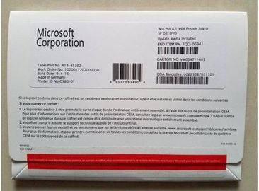 Ativação 100% global profissional da área de Microsoft Windows 8,1 do pacote do OEM