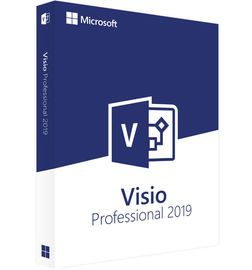 Licença Microsoft Visio pro 2019 da vida, Senhora Visio Profissional 2019 Versio completo