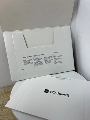 Windows 11 Pro DVD Pack 100% de trabalho com suporte multilíngue e entrega rápida