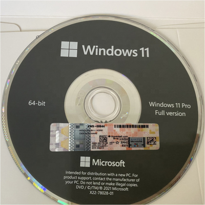 Novo Win 11 Pro Autocolante OEM 100% Ativação Online Win 11 Pro Autocolante OEM COA Entrega rápida