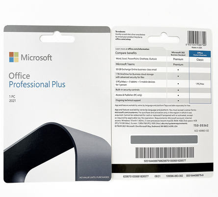 Office 2021 Pro Plus Key Card 100% online Ativação Office 2021 Professional Plus Key Crd