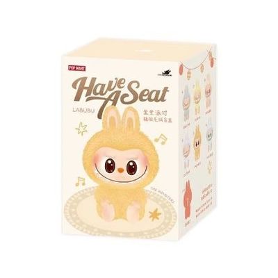 Original Autêntico Popmart Labubu Monstros Excitante Macarrão Assento Cego Caixa Figura Brinquedo Bonitinho Brinquedos Mistério Caixas