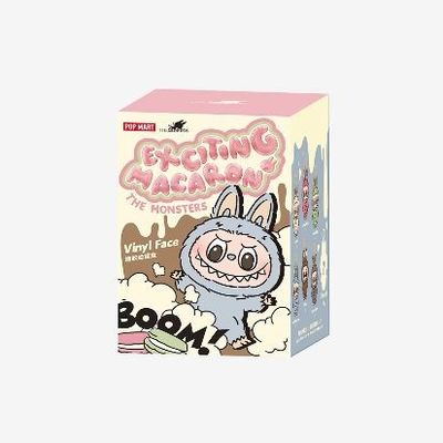 Original Autêntico Popmart Labubu Monstros Excitante Macarrão Assento Cego Caixa Figura Brinquedo Bonitinho Brinquedos Mistério Caixas