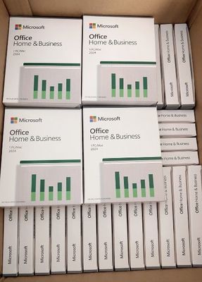 Office Home Business 2024 Versão em Inglês Com Cartão de Chave Office Hb 2021 Bind Key