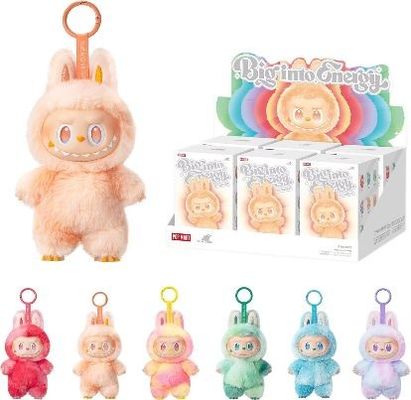 Oficial Popmart Labubu V3 3.0 Monstros Grande em Energia Amor Felicidade Lealdade Serenidade Esperança Sorte Segredo ID Plush Toy
