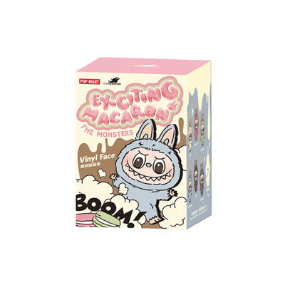 POPMARTS Autênticos Monstros Labubu Excitante Macarrão Cego Caixa Figura Brinquedo Plush Brinquedos Bonitos Caixas Misteriosas