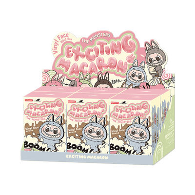 POPMARTS Autênticos Monstros Labubu Excitante Macarrão Cego Caixa Figura Brinquedo Plush Brinquedos Bonitos Caixas Misteriosas