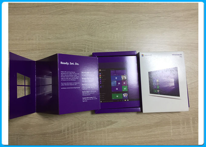 Língua da pro caixa varejo de Microsoft Windows 10 multi com garantia do tempo da vida