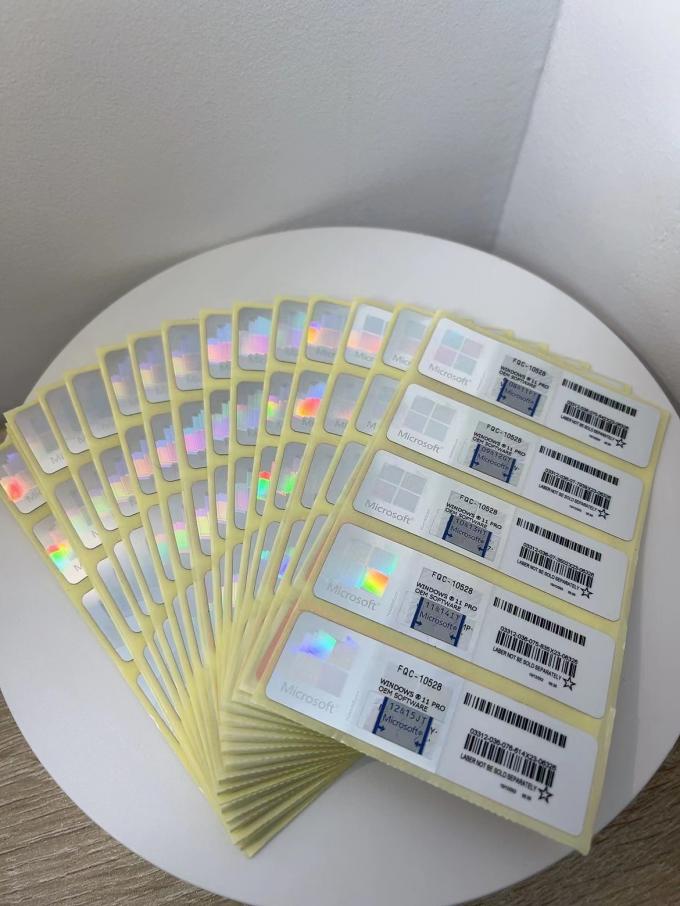 Etiqueta do Coa de Windows 11 vitória em linha global 11 pro KeyPo da garantia vitalícia da ativação da pro 2