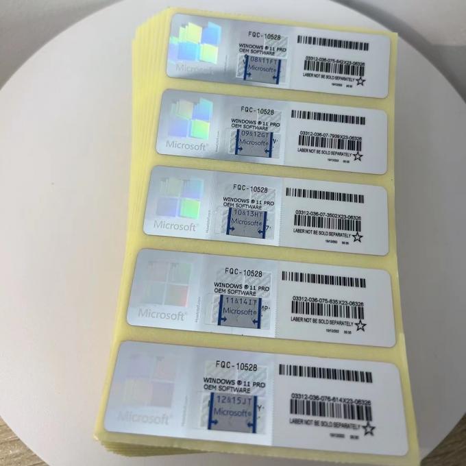 Etiqueta do Coa de Windows 11 vitória em linha global 11 pro KeyPo da garantia vitalícia da ativação da pro 0