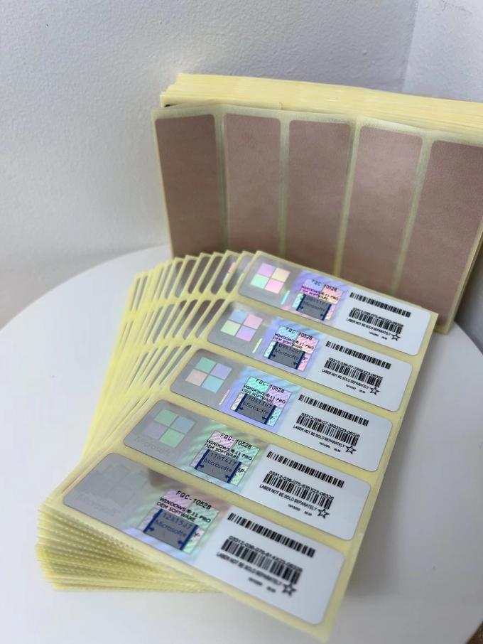 Etiqueta do Coa de Windows 11 vitória em linha global 11 pro KeyPo da garantia vitalícia da ativação da pro 3